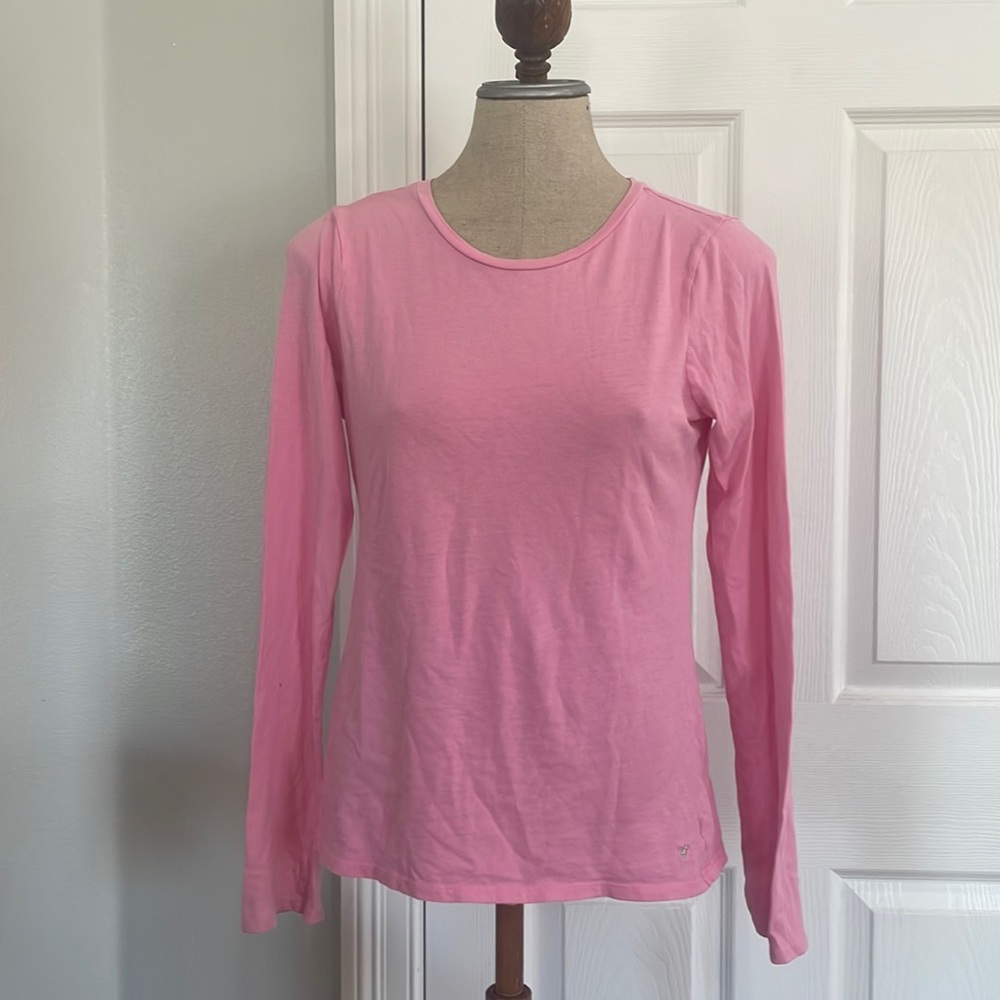 American Eagle outfitters favorite T long sleeve T-shirt pink women size L large